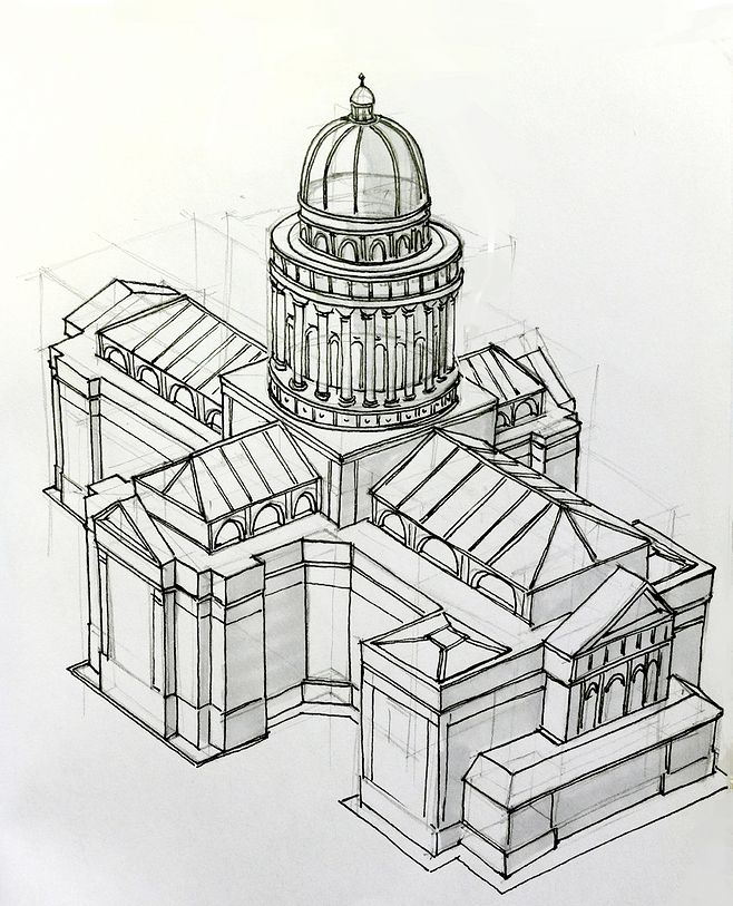 建筑线稿 (32)