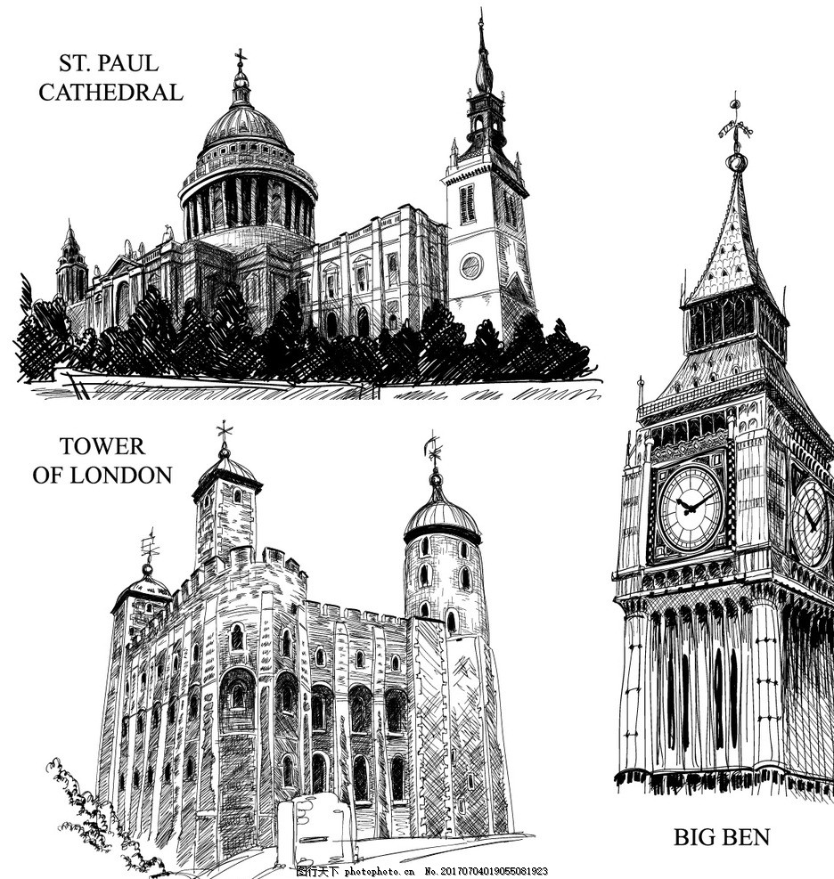 手绘建筑 连接想象力与空间的桥梁